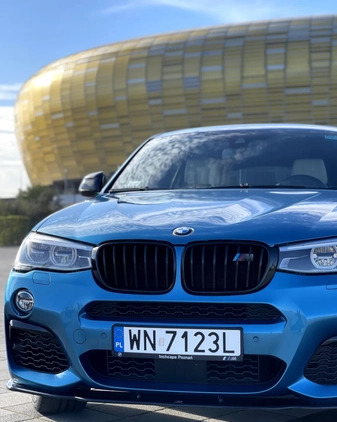 BMW X4 M cena 159000 przebieg: 63700, rok produkcji 2017 z Warszawa małe 154